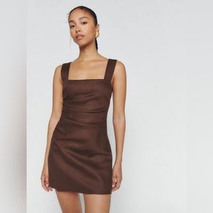 Reformation Sold Out Kerrigan Linen Dress. Like new